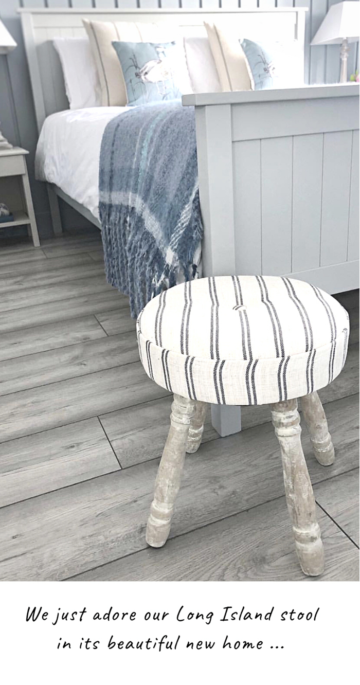 Long Island foot stool for New England Country and Coastal Furniture for your home
