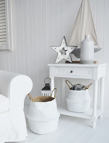 White Home decor accessories - Nautical home accessories