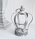 Grey Crown Tea Light holder