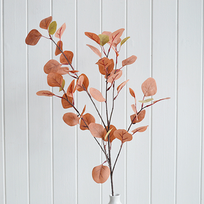 Faux Autumnal Decor - Rustic colours for New Egland Fall Decor in coastal, country and modern farmhouse interiors