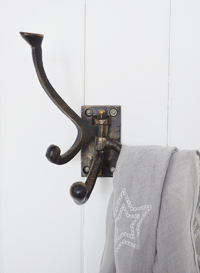 Coat rack for small hallway furniture from The White Lighthouse Hall Furniture