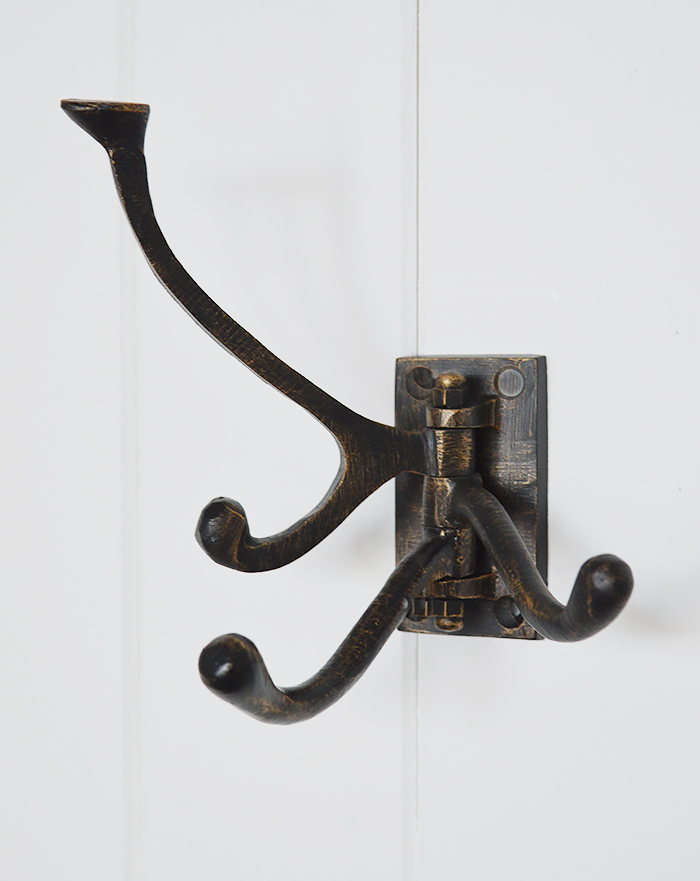 Coat rack for small hallway furniture from The White Lighthouse Hall Furniture