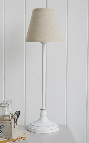 Bedside Table lamp from the White Lighthouse Bedroom Furniture