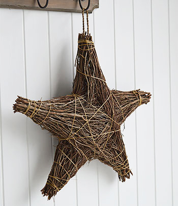 Nordic hanging twig star