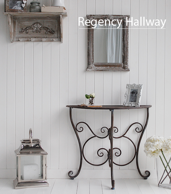 Hall Furniture. Hallway decorating idea. Regency Range
