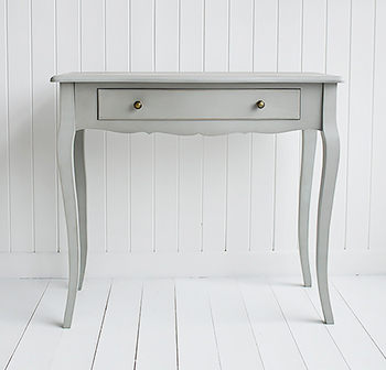 New Hampshire grey table with drawer for living room  furniture