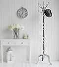Chrome Bentwood Coat Stand