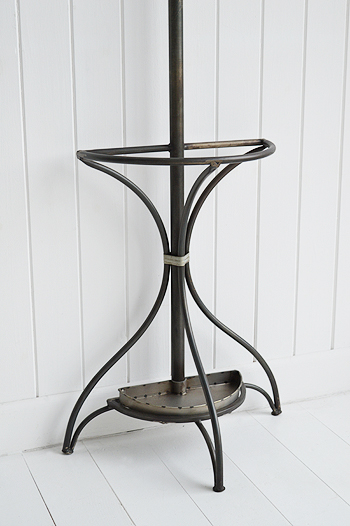Wall mounted Bentwood metal coat stand  base
