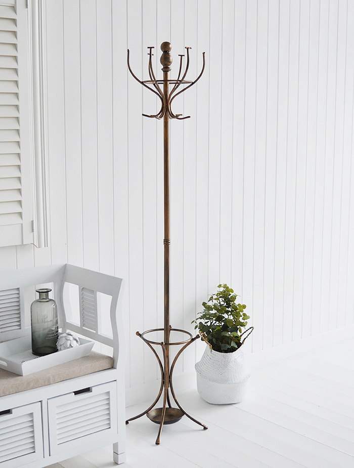 Copper Coat Stand