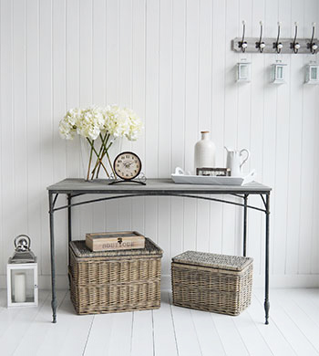 Maison Gray console table for hall furniture