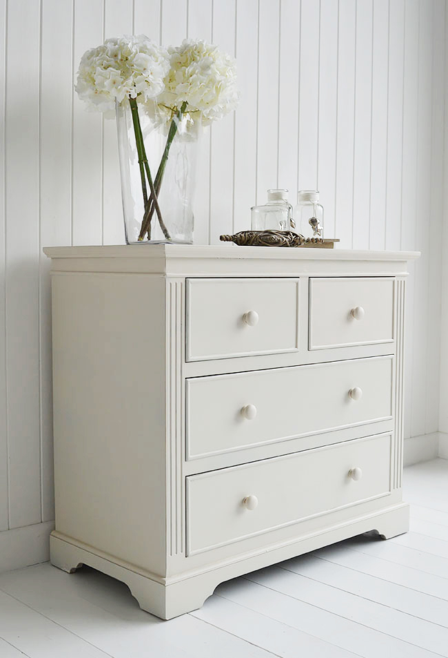 Rockport ivory chest of drawers. . Perfect for bedroom furniture