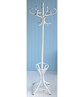 white coat stand