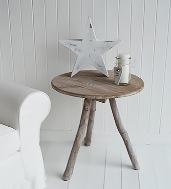 Driftwood table for beach House Hall furniture