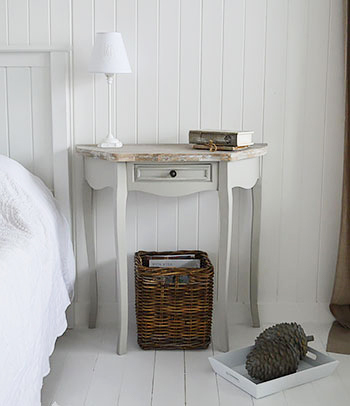 Brunswick grey bedside table