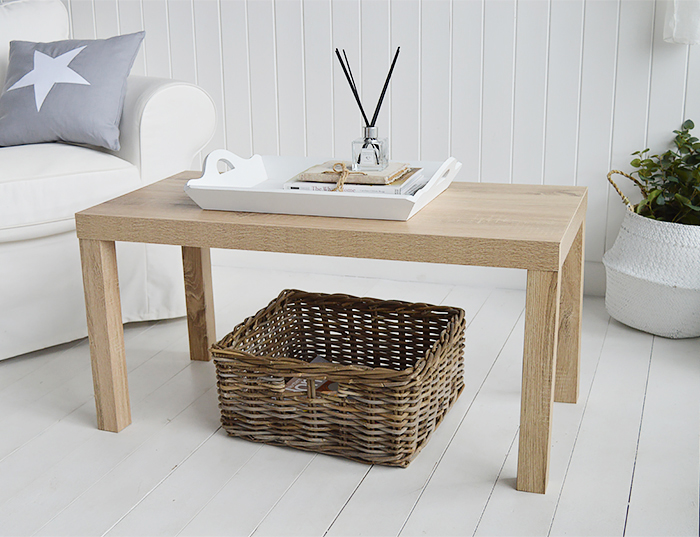 Woodstock Weathered Oak effect coffee table