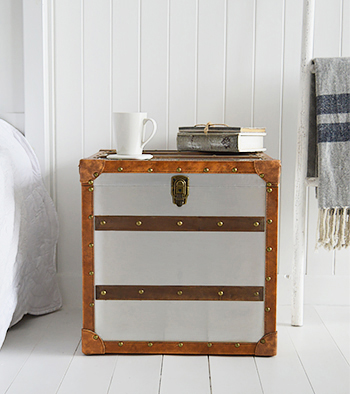 Monterey bedside table with storage from The White Lighthouse Bedroom Furniture