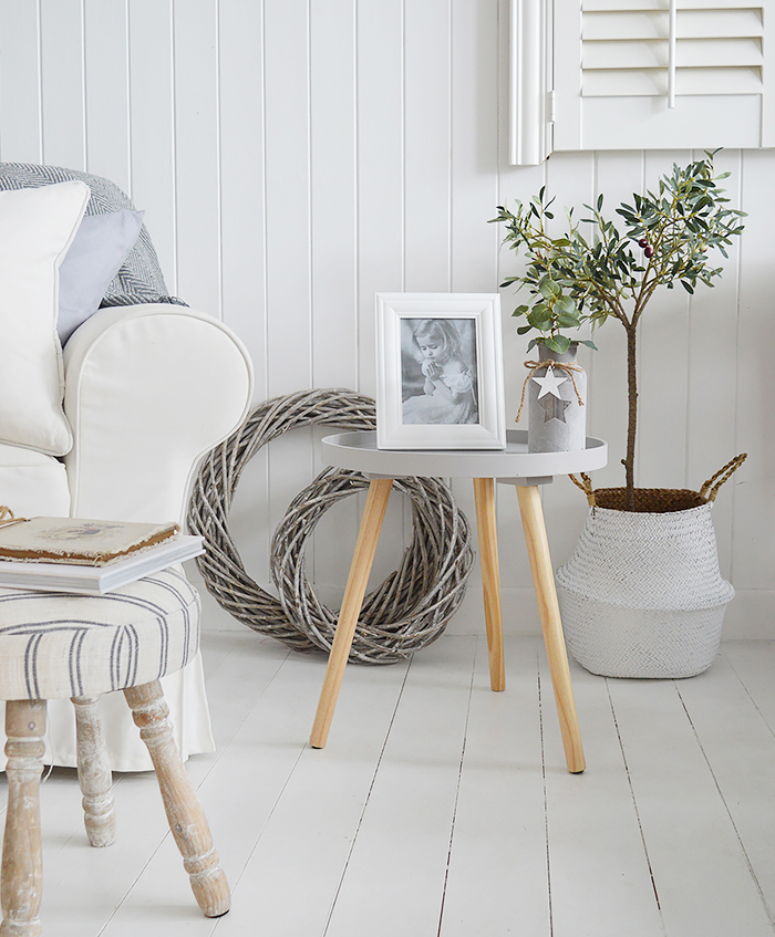 Portland Grey Scandinavian Table From The White Lighthouse Furniture