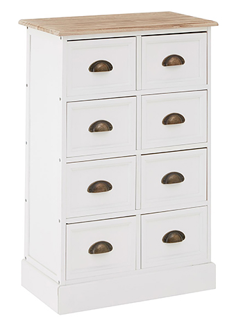 Connecticut white storage furniture