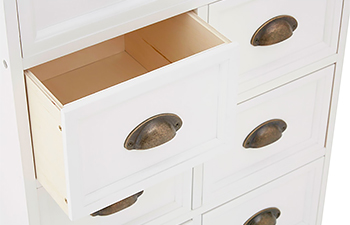 Connecticut White furniture - Chest of drawers