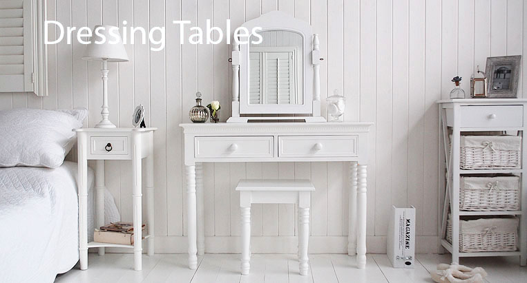 View the dressing table range from The White Lighthouse Bedroom Furniture
