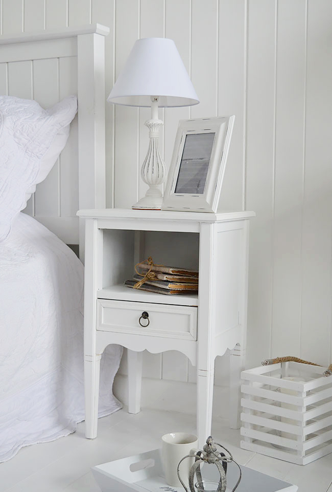 White New England Furniture for bedroom