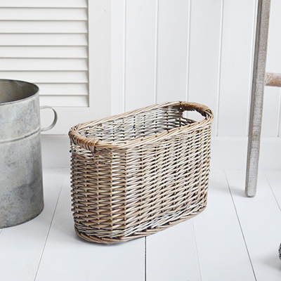 Harrow slim oval basket suitable for toilet rolls
