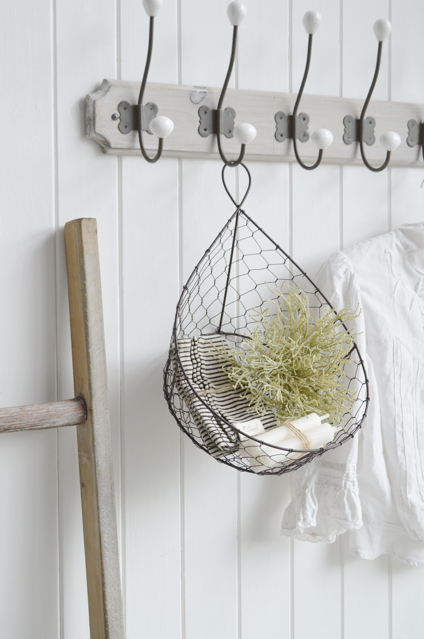 Weston Wire Baskets -  New England, Modern Farmhouse and Country furniture and interiors