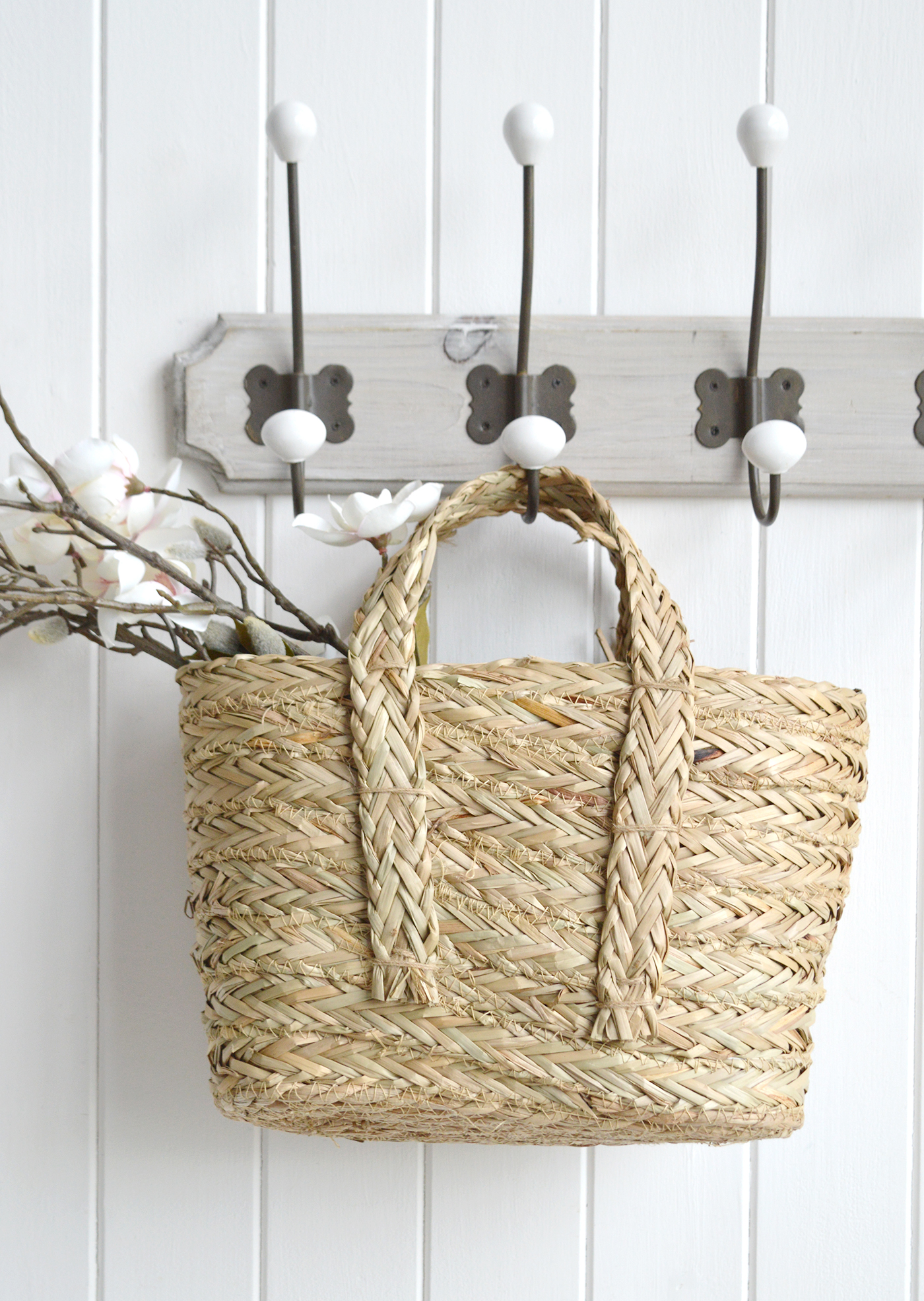 Freeport Baskets with Handles - New England Modern Farmhouse, Country and Coastal Furniture and Interiors