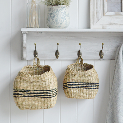 Farmington Hanging baskets - New England Modern Farmhouse, Country and Coastal Furniture and Interiors