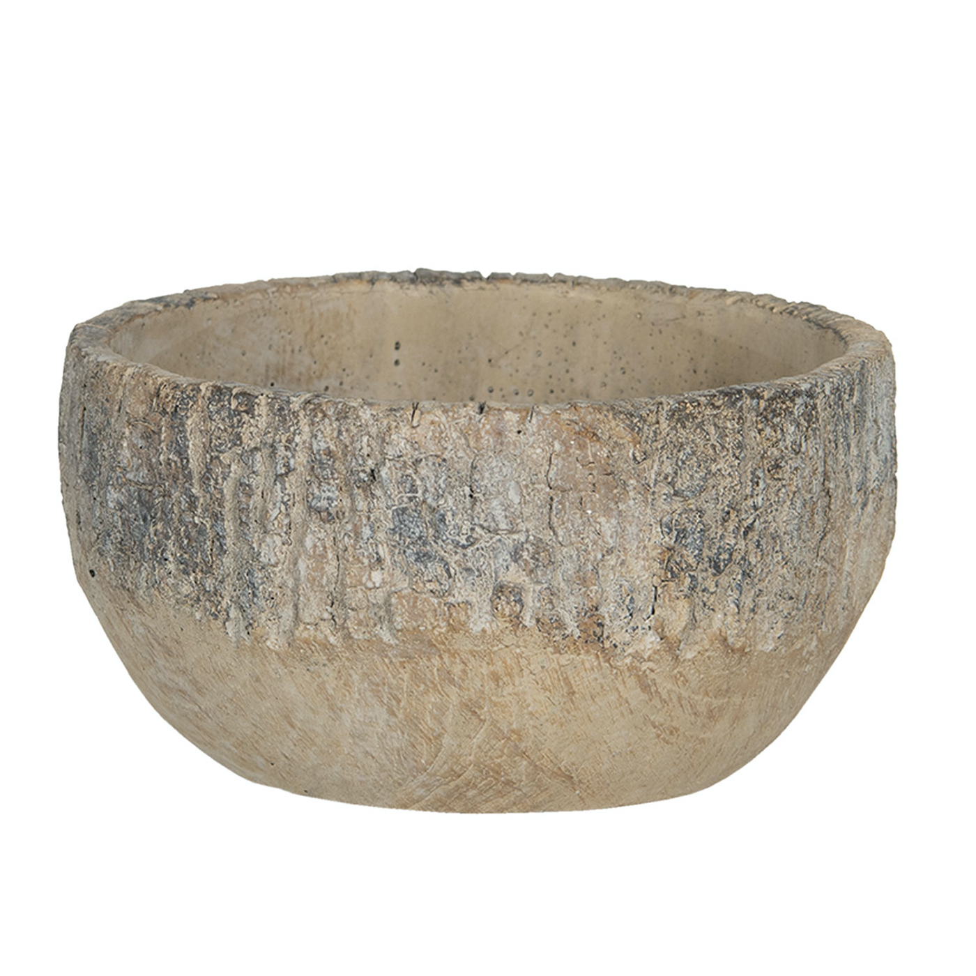 Milford Stone Bowl for New England, city Country and coastal home interior decor