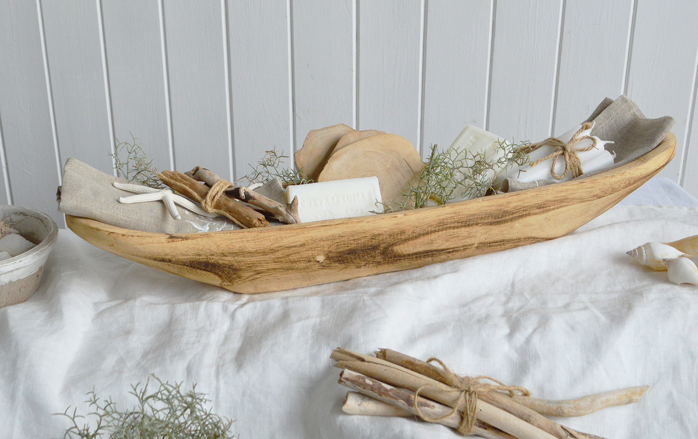 Whether placed on a kitchen island, a coffee table, or even as a decorative bathroom accent, the Chadwick dough bowl brings a touch of artisanal craftsmanship and understated elegance to any space.
