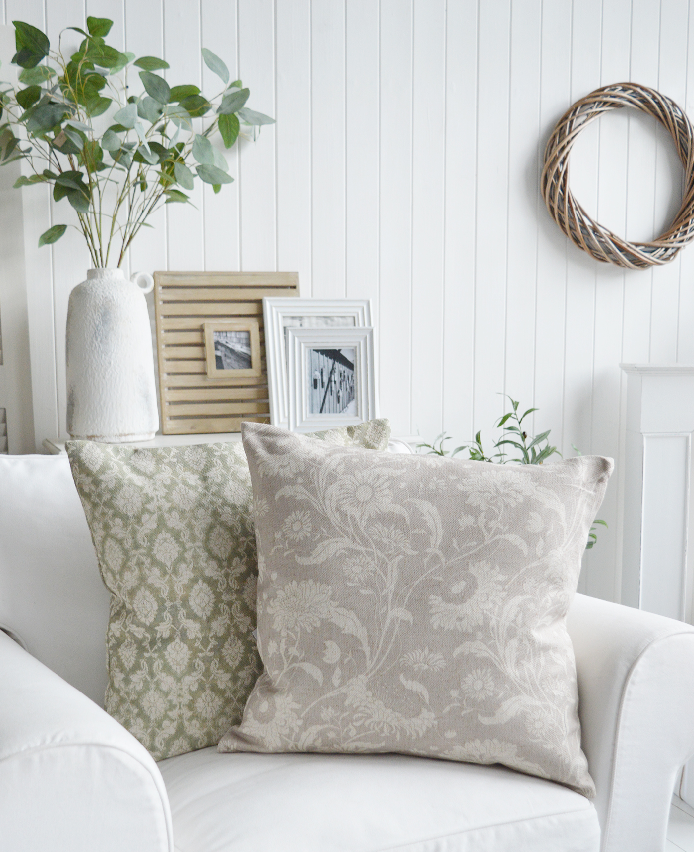 Hamilton Cushion New England Homes and Interiors