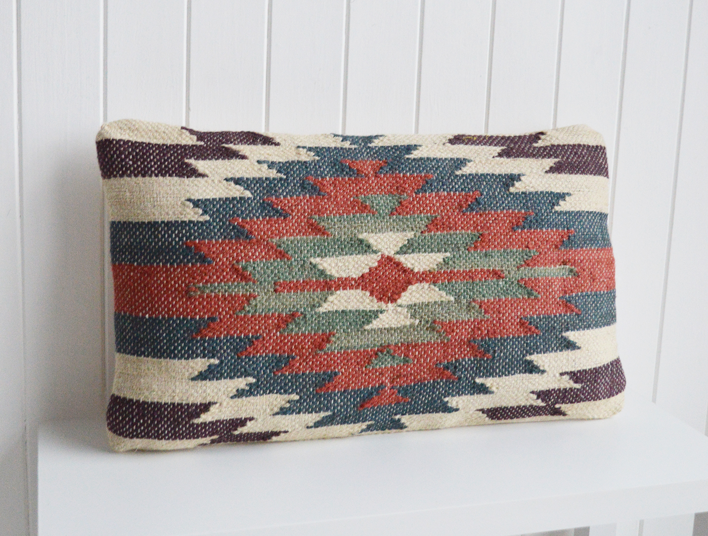 The Redwood Ridge Cushion adds warmth and texture to neutral interiors with its timeless woven design.