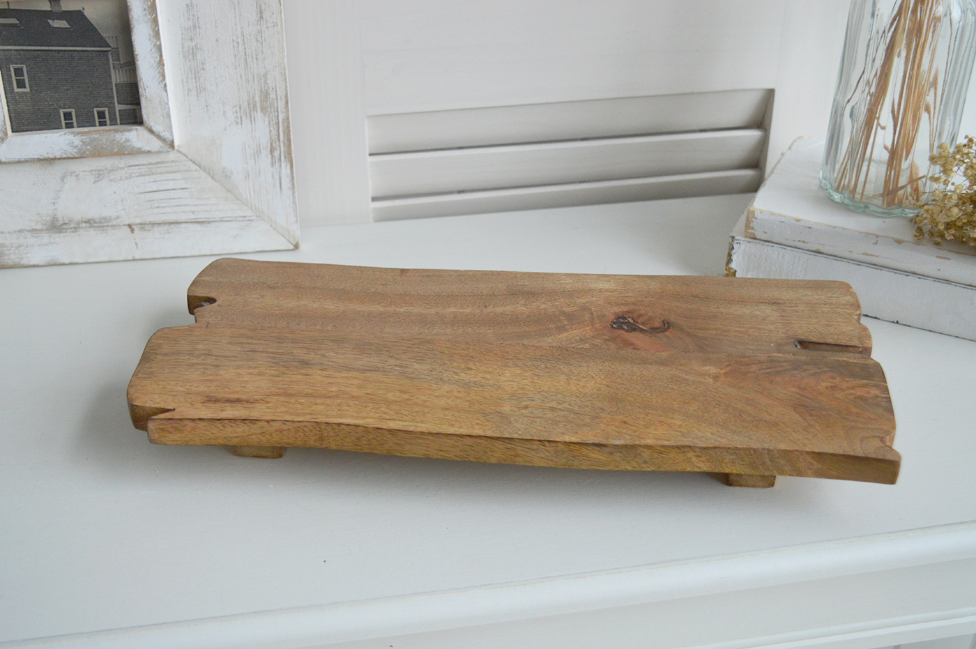 Hand-crafted from sustainable mango wood, each Grafton Board showcases the unique grain and texture of natural timber.