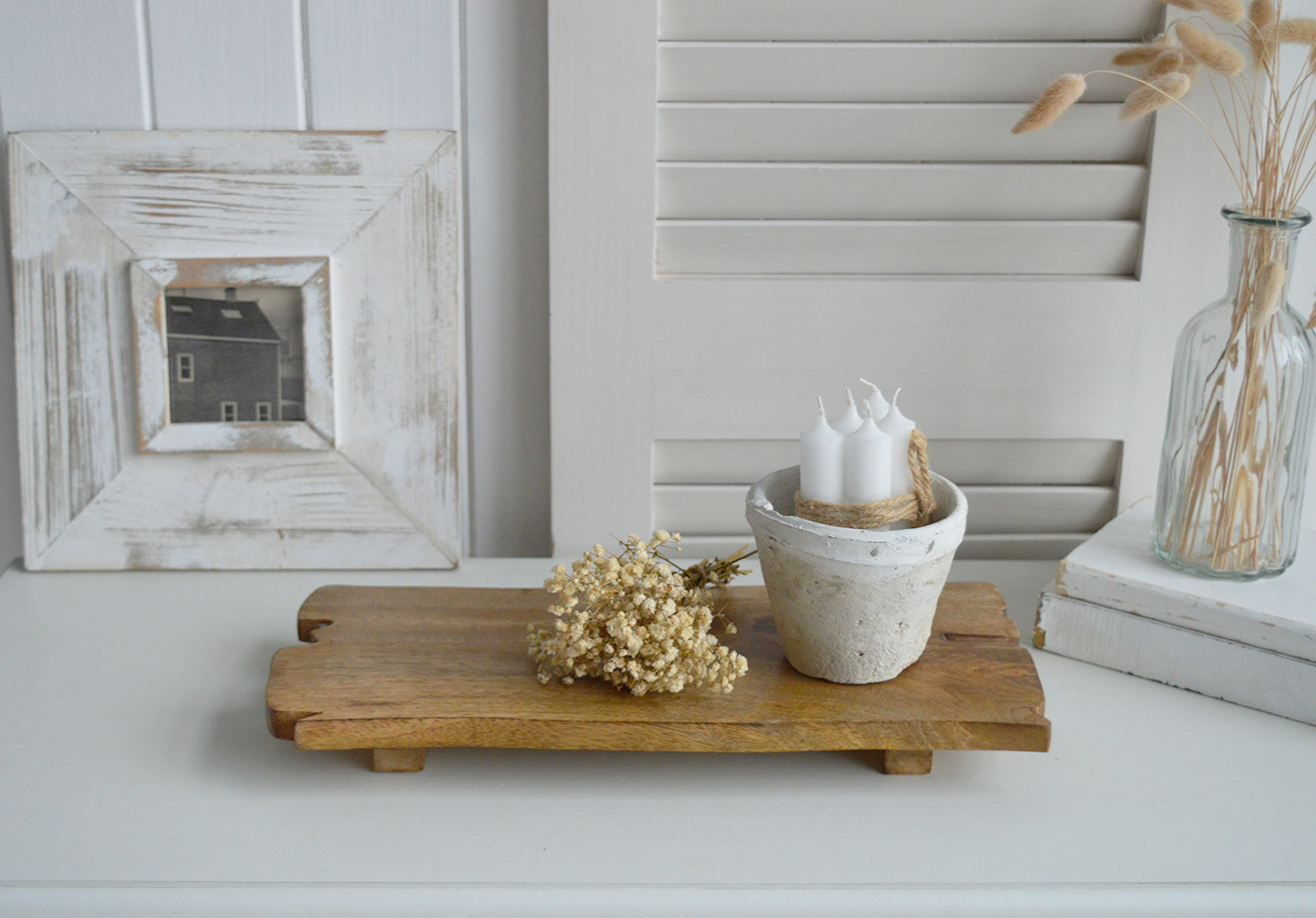 Perfect for coastal interiors, their soft wood tones complement white and neutral décor beautifully.
