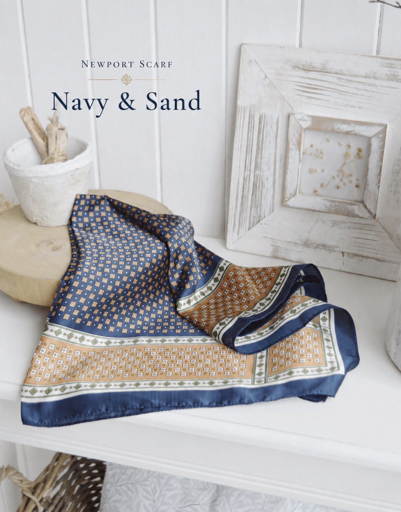     Inspired by timeless New England elegance, these scarves bring relaxed sophistication to every outfit.