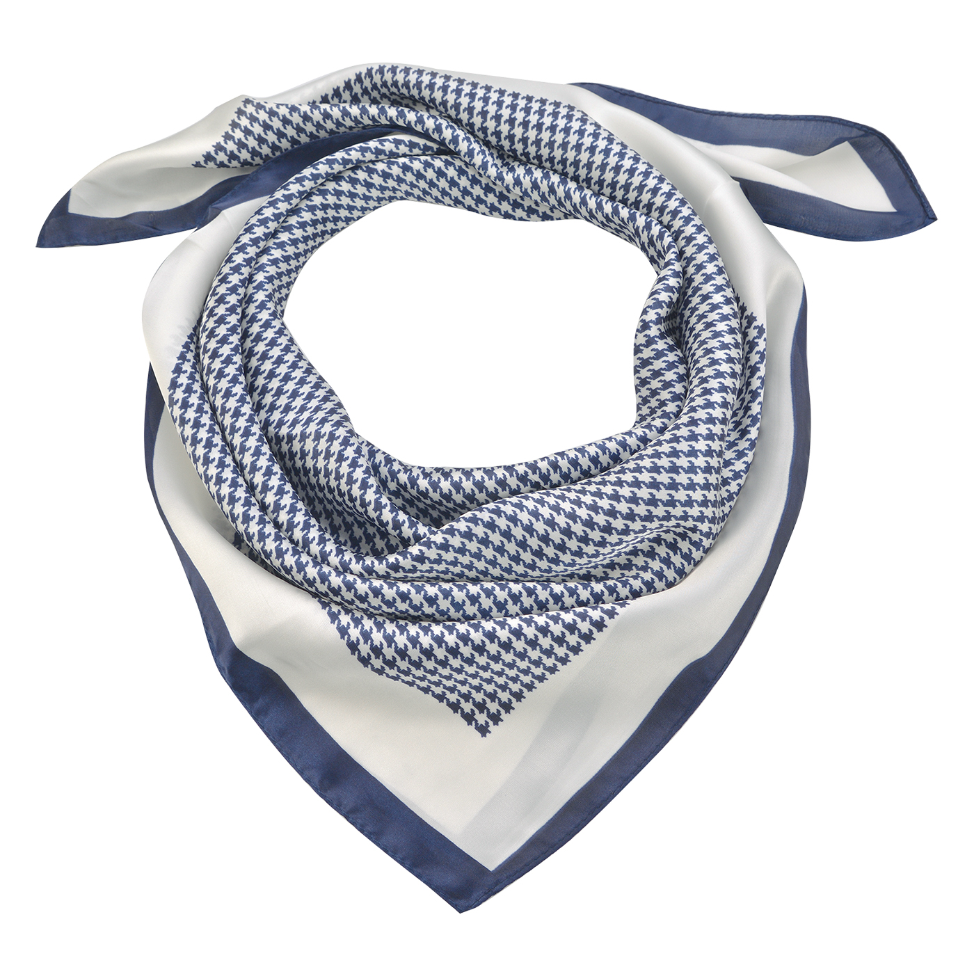 Navy & White Scarf - The White Lighthouse New England Lifestyle