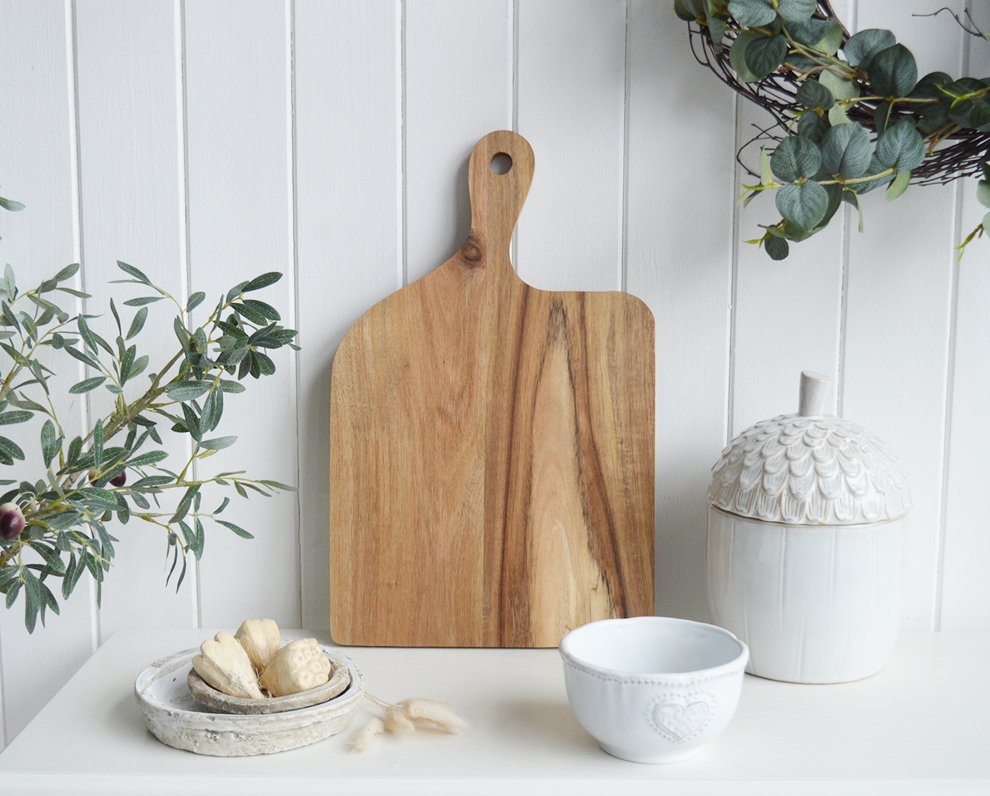 Grafton Wood Paddle boards Paddleboards - New England style White Home Accessories for country, coastal and modern farmhouse homes and interiors