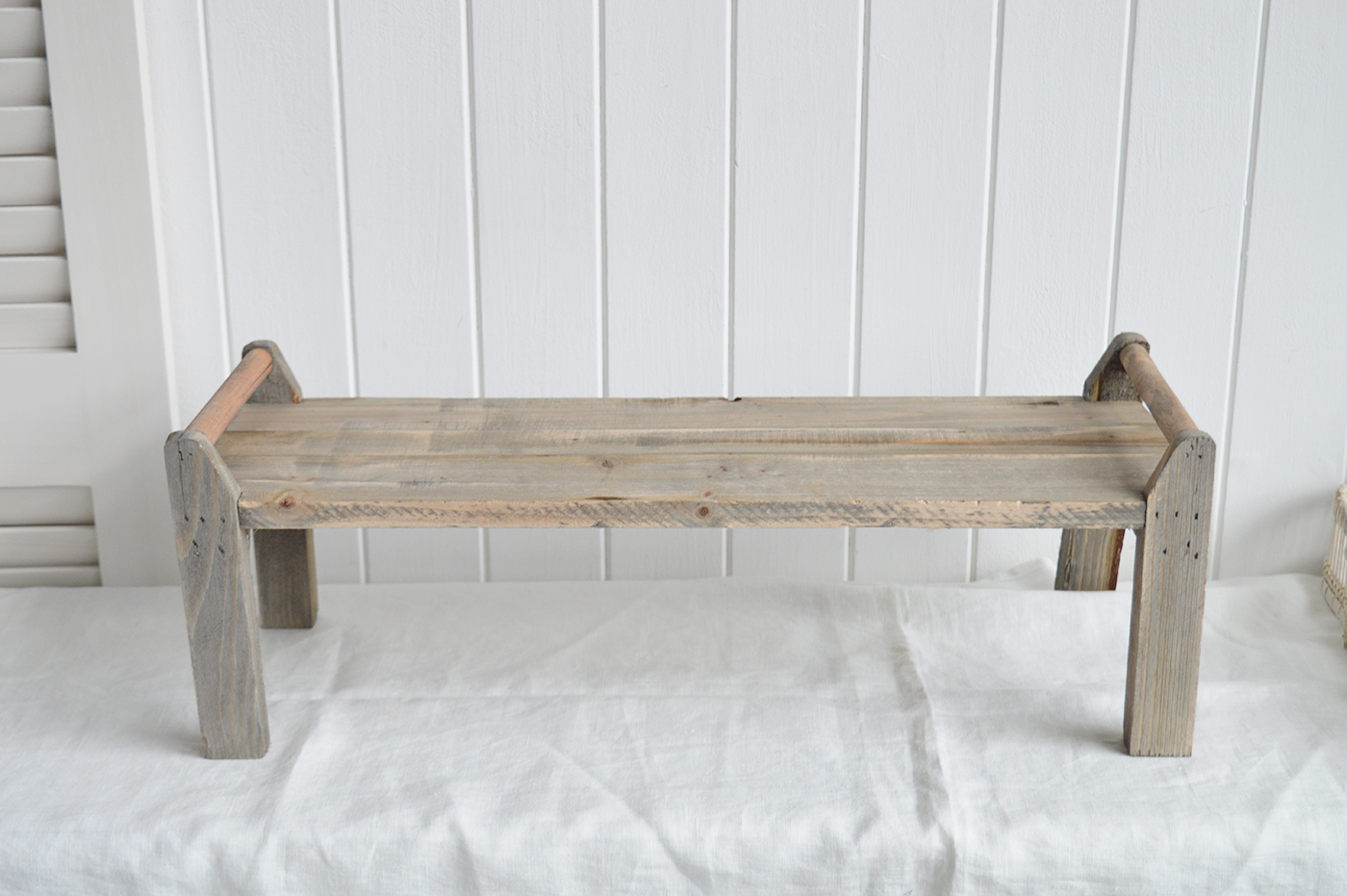 Pawtucket Grey Styling Bench - Modern Farmhouse, Coastal, Country Furniture and Interiors