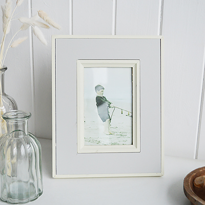 Weston Photo Frame.  White Furniture and home decor accessories for the New England styled home for all country, coastal and city houses