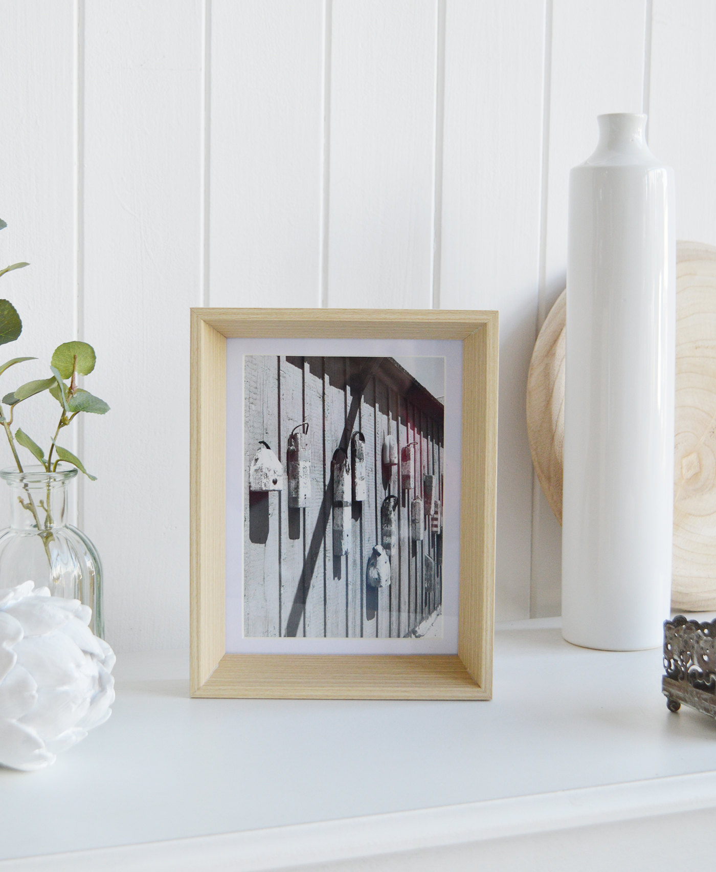 Camden wooden box photo frame mount 5x7 Photograph