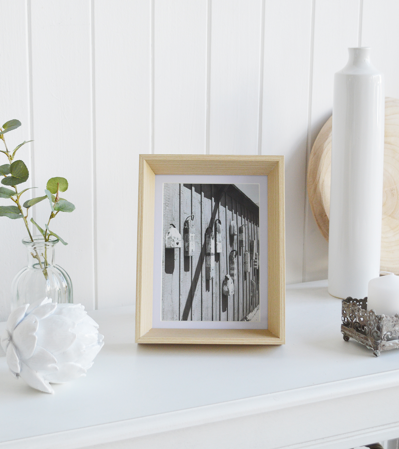 Camden wooden box photo frame mount 5x7 Photograph