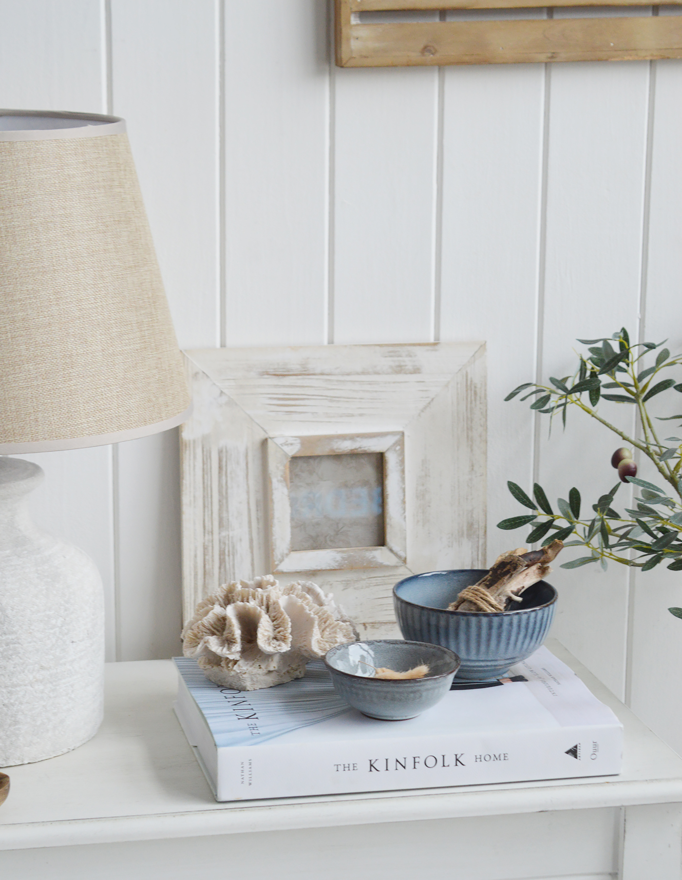  Pilgrim Ceramic Bowls - Blue Grey Ribbed for New England, farmhouse,  Country and coastal homes and interior deco