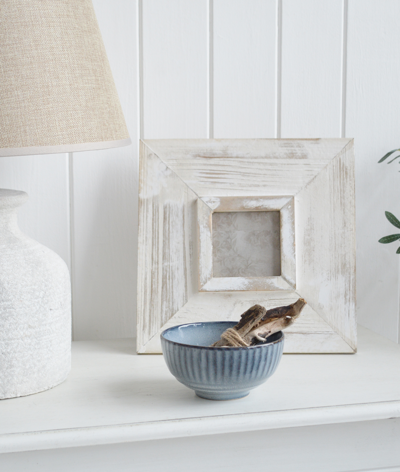  Pilgrim Ceramic Bowls - Blue Grey Ribbed for New England, farmhouse,  Country and coastal homes and interior deco