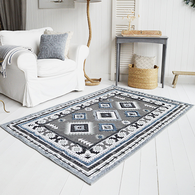 Chatham Floor Rug for New England homes and Interiors. Coastal and country furniture and home accessories