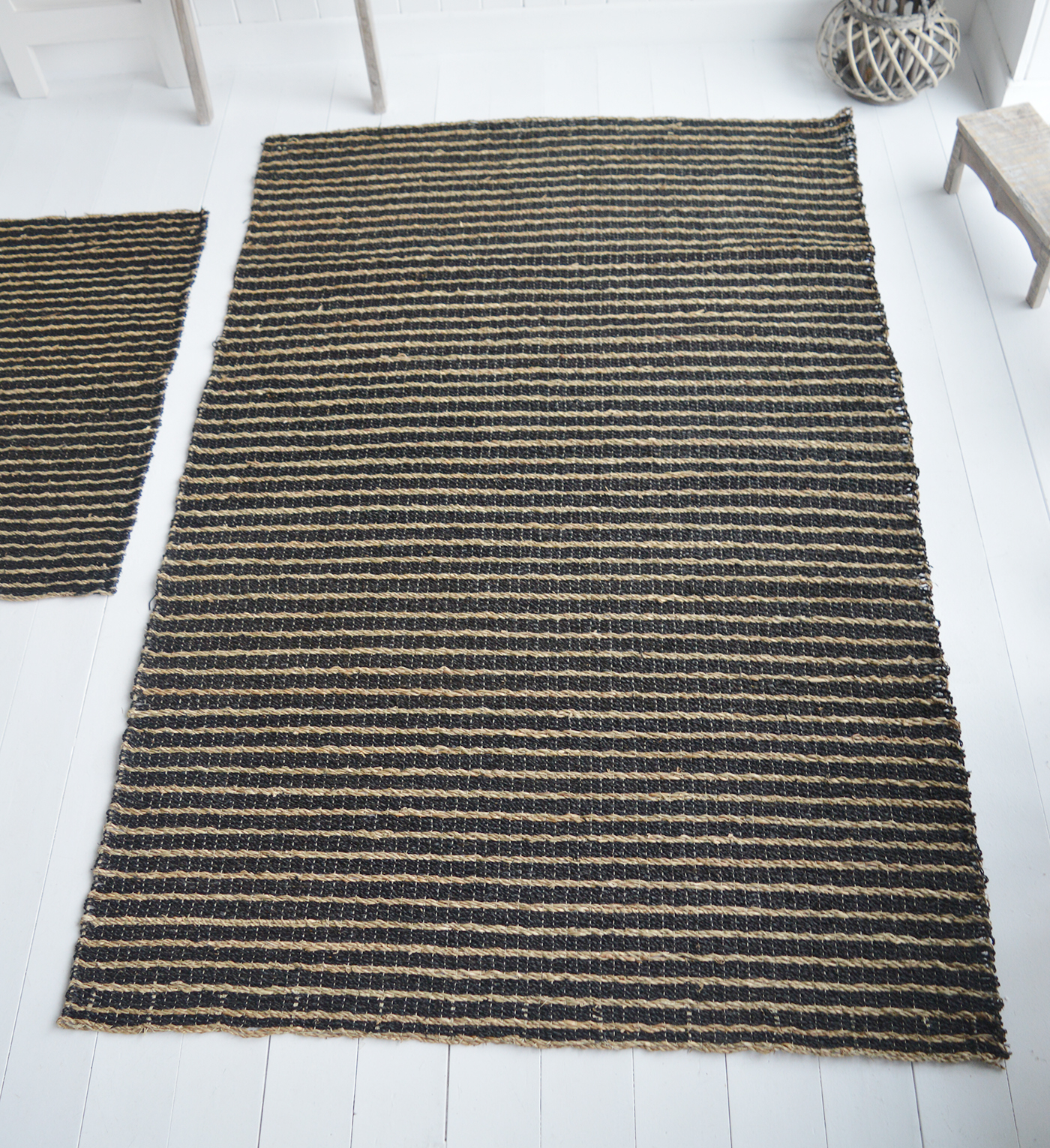 Salem Seagrass Floor Rug. Floor Rug New England Coastal, Country and City homes - The White Lighthouse Furniture for hallway, living room, bedroom and bathroom