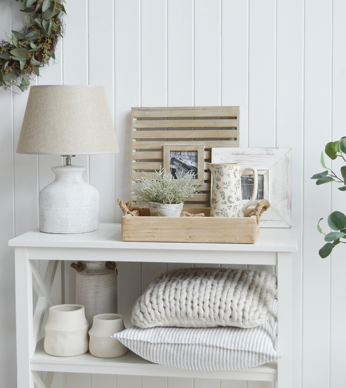 Tray for console on sale table