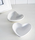 Set 2 grey and white trinket star