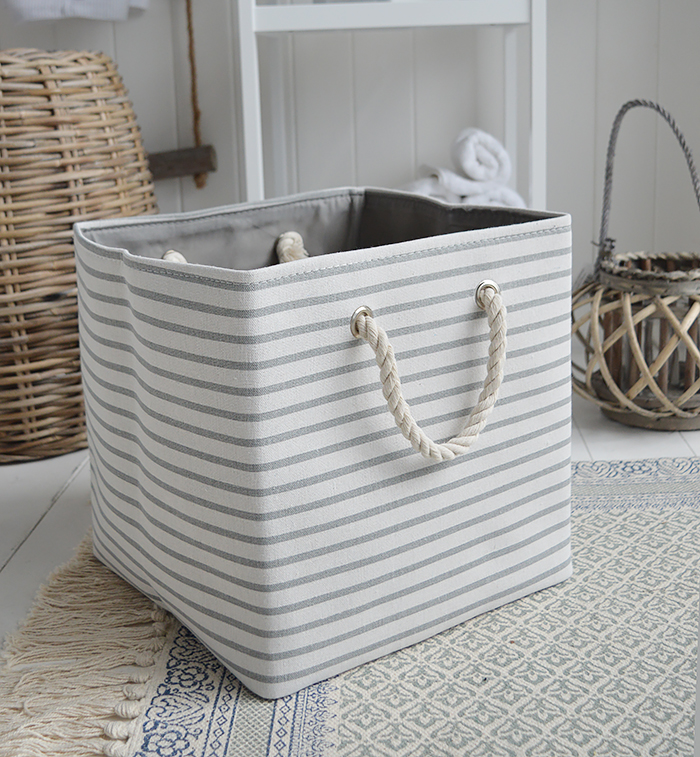 New England style storage basket