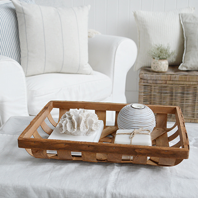 Haverton Basket Trays - modern Farmhouse, coastal and Country Furniture and Interiors